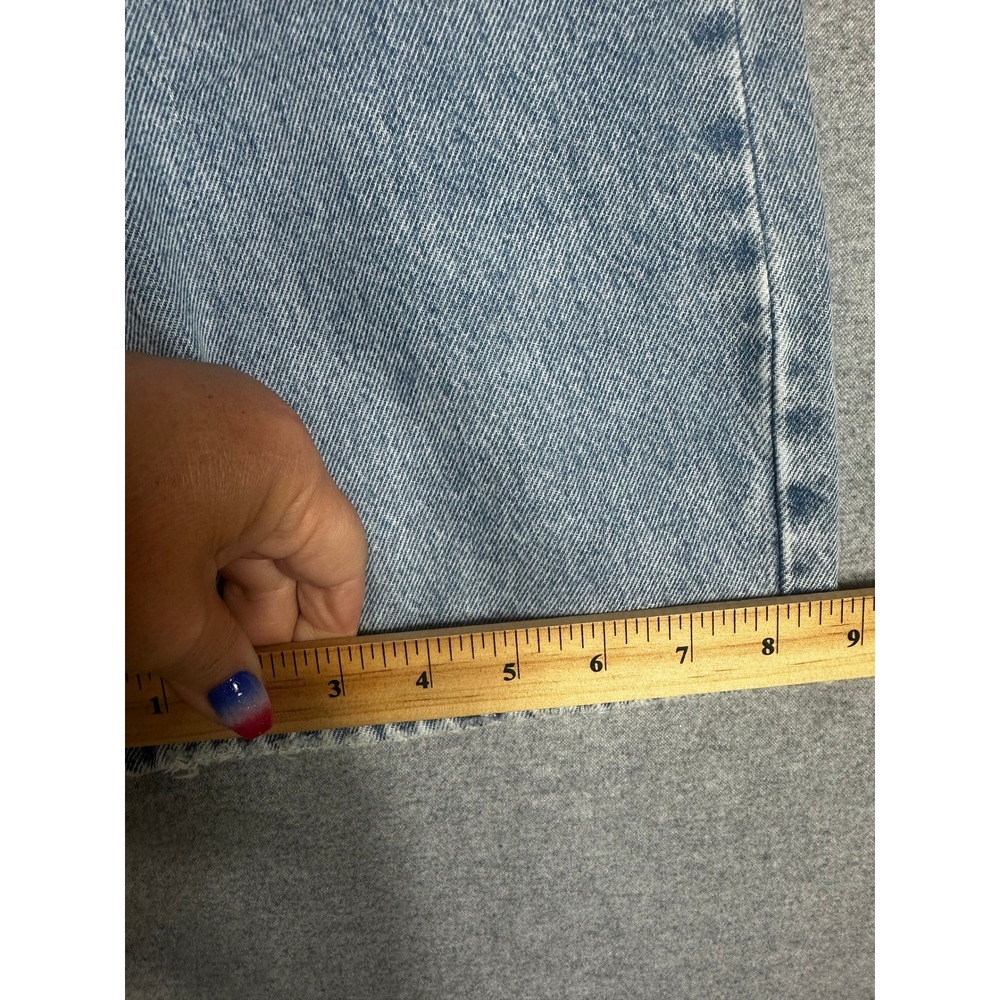 NWT Levis Low Loose Jeans Womens 24x32 Blue Superlow Wide Straight Leg - Picture 12 of 13